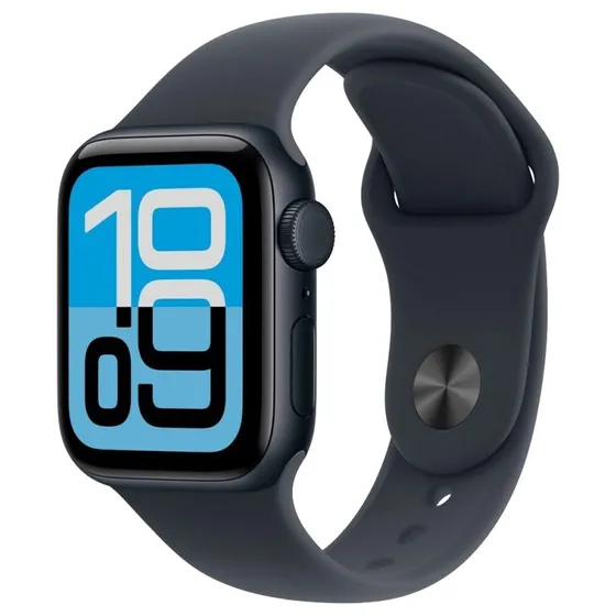 Apple Watch SE 3, Mitternacht, Aluminium, 40mm, GPS + Cellular, S/M
