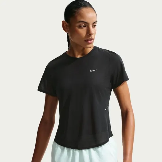 Nike Swift Novelty Breathable Damen Laufshirt - Schwarz, L