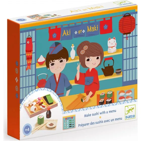 Djeco Sushi Spielset Aki und Maki