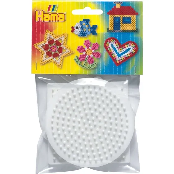 Hama Stiftplatten midi für Bügelperlen (Quadrat, Kreis, Sechseck)