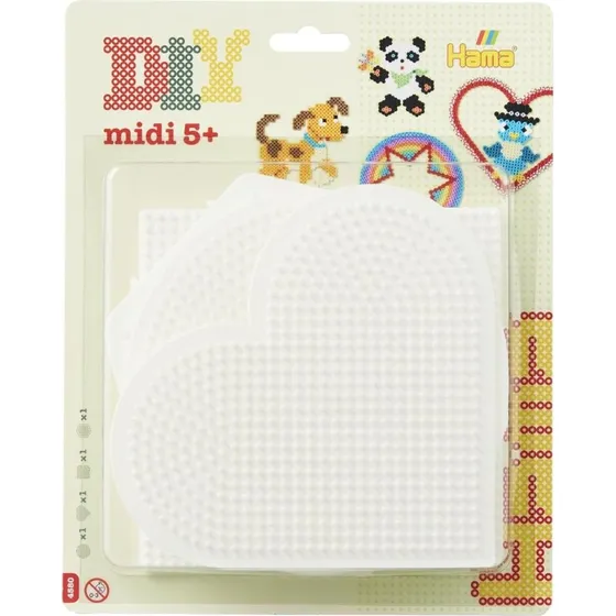 Hama Stiftplatten Set für Midi-Bügelperlen (4er Set)