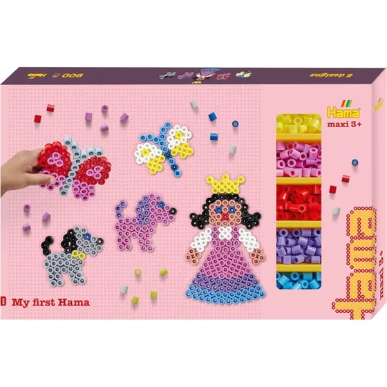 Hama Maxi-Bügelperlen Geschenkpackung Prinzessin & Co