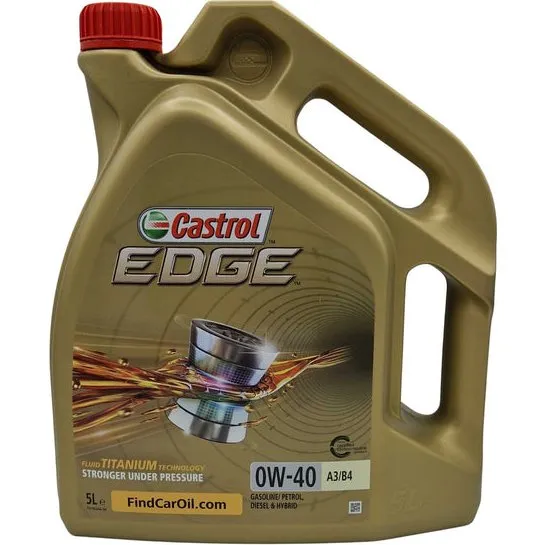 Castrol EDGE 0W-40 A3/B4 5L Motorl