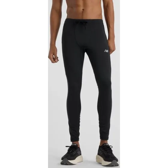 New Balance Sleek Pocket Tight Herren - Schwarze Laufleggings