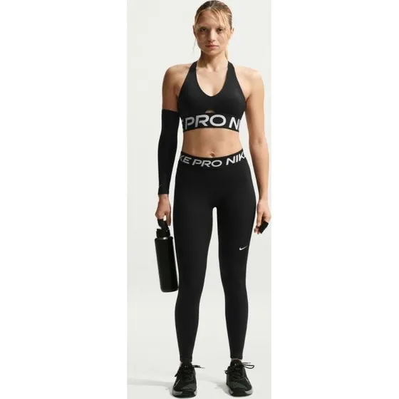 Nike Pro Dri-FIT 365 Seamless Mid-Rise Tight XS Schwarz