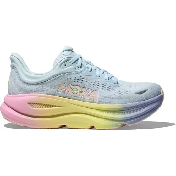Hoka Bondi 9 Damen Laufschuhe - Grau - Gr. 38