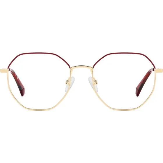 Polaroid PLD D555 Brille Damen Gold Rechteckig