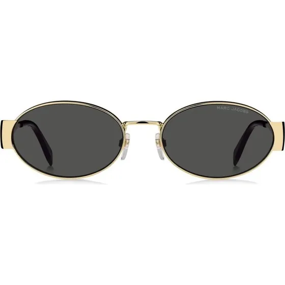 Marc Jacobs Marc 806/S Sonnenbrille Damen Gold Oval Grau 58mm