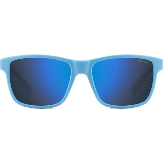 Polaroid Junior Sonnenbrille PLD 8067/S Blau Rechteckig