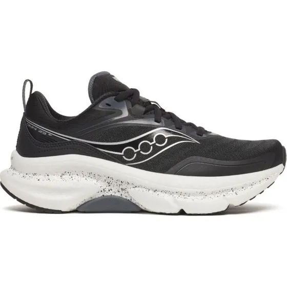 Saucony Omni 23 ST Herren Laufschuhe - Schwarz, Gr. 43