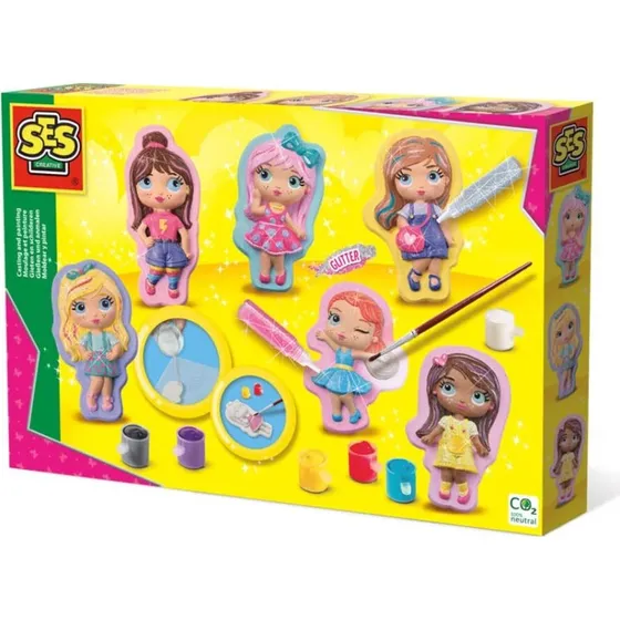 SES Creative Gieen und Anmalen-Styling Girls