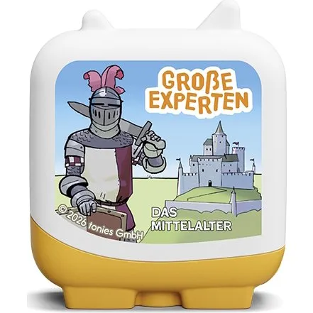 tonies Clever Tonie Hörfigur Große Experten - Das Mittelalter