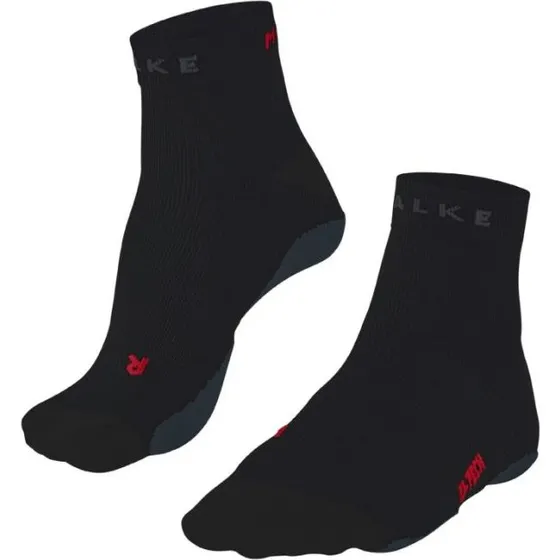 FALKE RU True Motion S Laufsocken Schwarz Herren