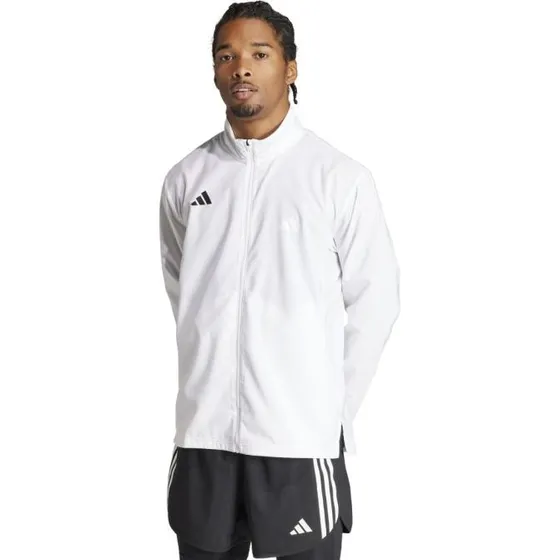 adidas Adizero E Jacke Herren - Weiße Laufjacke, Gr. L