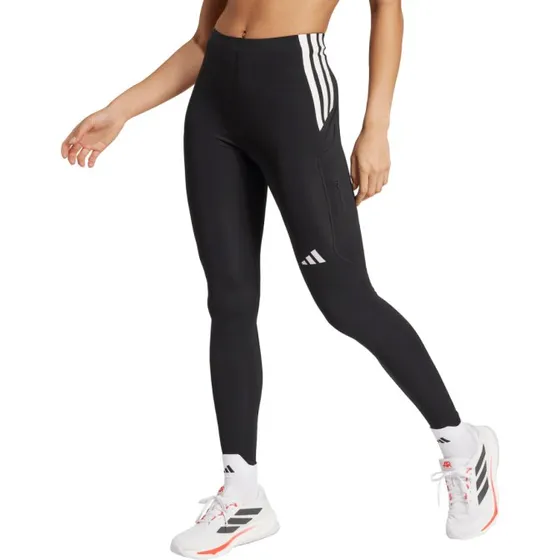 adidas Adizero Damen Lauflegging Full Length - Schwarz