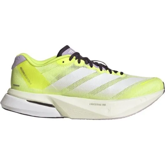 adidas Adizero Boston 13 Laufschuhe Damen Gelb-Weiß