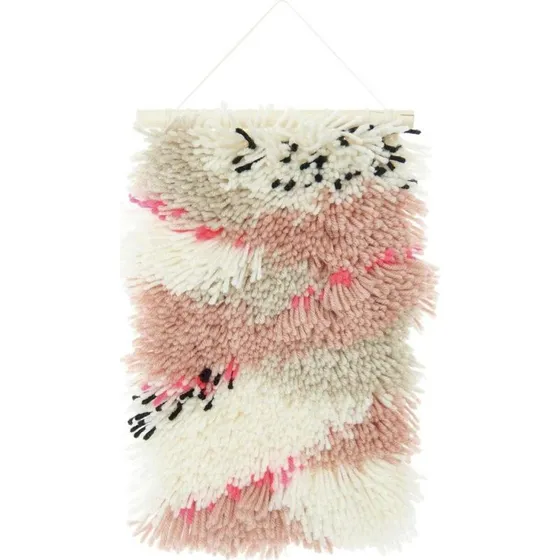 Rico Design Hooki Hooki Knüpfset Wandbehang Neon Landschaft