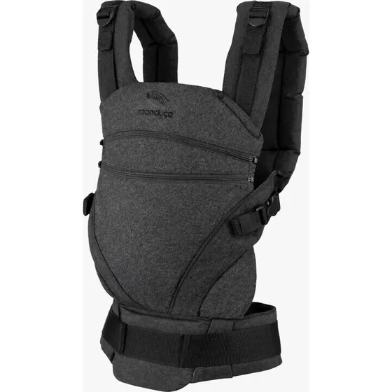 Manduca® Xt Babytrage, Melange Black, ergonomisch
