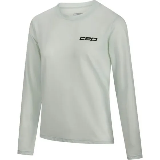 CEP Core Run Shirt Long Sleeve L Grau