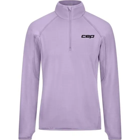 CEP Core Run Thermal Zip Shirt Long Sleeve - Damen - Lila - L
