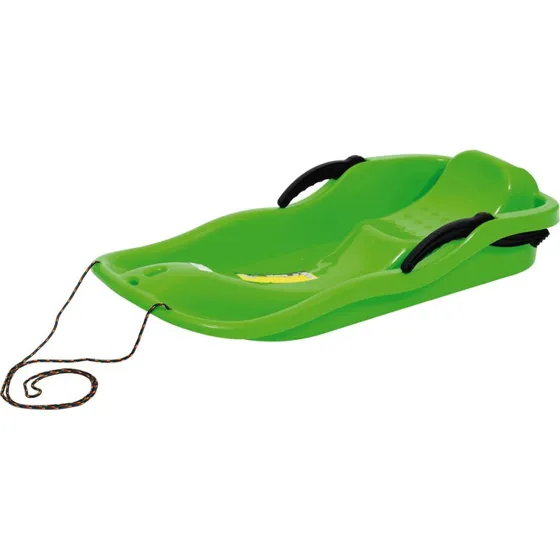 Prosperplast BOB RACE Kinder-Schlitten grn mit Bremsen und Seil