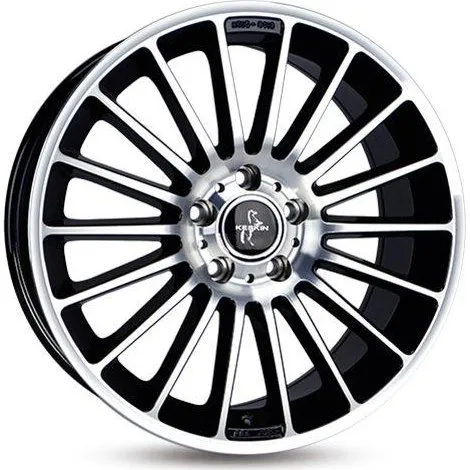 KESKIN KT15 SPEED Felge 7.0Jx17 5x114.3 ET40 Schwarz/Poliert