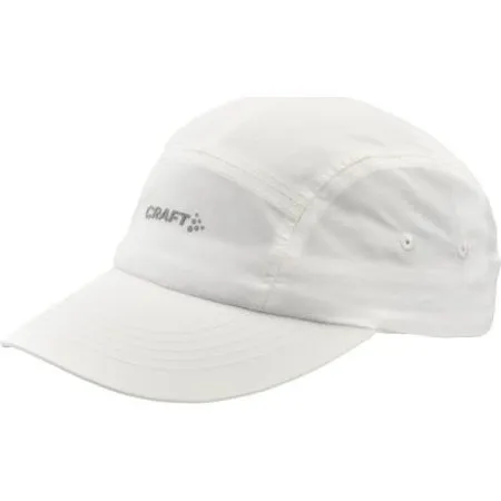 Craft Hypervent Run Cap - Unisex Laufkappe - Weiß