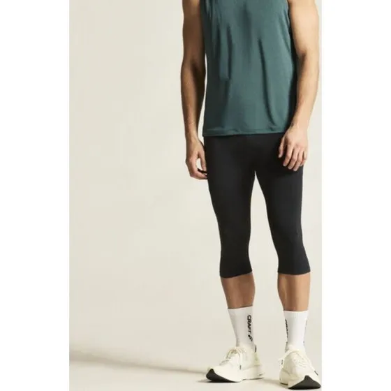 Craft Essence Knickers 3 Herren Laufshorts 3/4 Schwarz XL