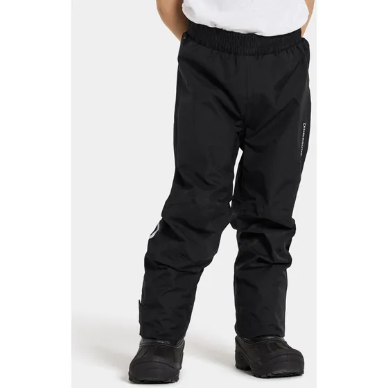 Didriksons Avan Kinderhose - Wind- und wasserdicht, Schwarz, Gr. 120