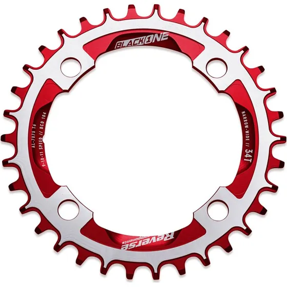 Black One 36T Kettenblatt 104mm BCD Schwarz