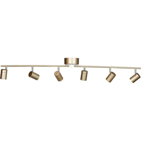 By Rydéns Deckenleuchte Correct L124 Gold - 6-flammig