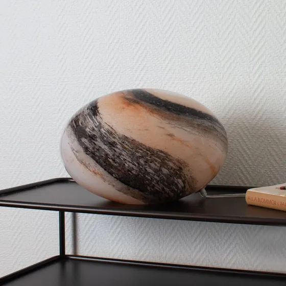 By Rydéns Tischleuchte Mira Natur - Mundgeblasenes Glas