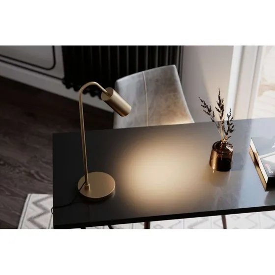 By Rydéns Tischleuchte Curve, Gold Matt, Metall, GU10, 51 cm