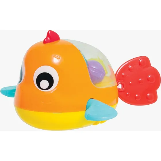 Playgro Badespielzeug Paddel Fisch - Aufziehbar & Bunt