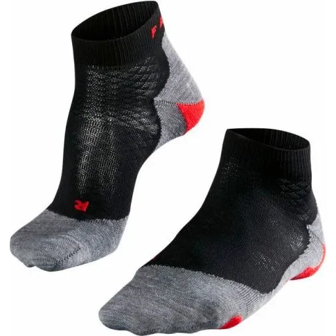 Falke RU5 Lightweight Damen Socken schwarz/grau/rot - 39-40