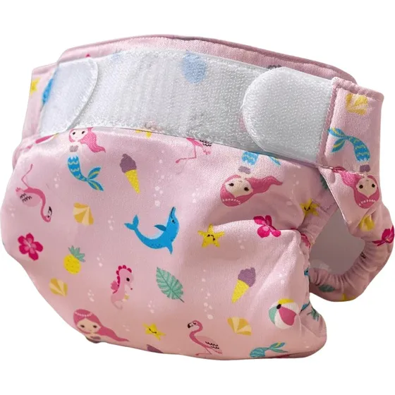 Freds Swim Academy Schwimmwindel wiederverwendbar, Rosa, 4-9kg