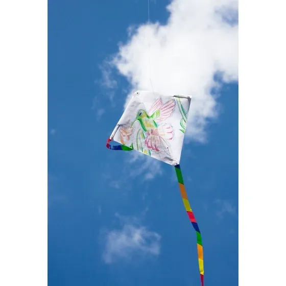 HQ-Invento Eddy Kid's C Drachen zum Bemalen