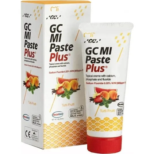 GC MI Paste Plus Tutti-Frutti 35 ml Remineralisierende Zahnpasta