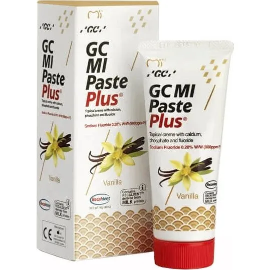 GC MI Paste Plus Vanille 35 ml - Remineralisierende Zahnpflegepaste