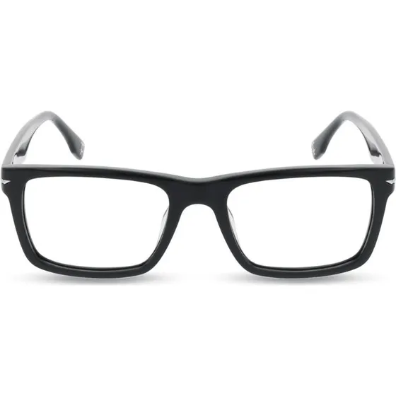 Police VPLQ64 Herrenbrille - Quadratisch, Schwarz, Acetat