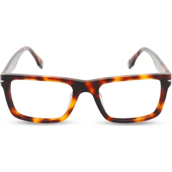 Police VPLQ64 Herrenbrille - Quadratisch, Havana, Acetat