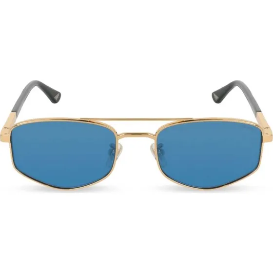 Police New Crossroads 3 SPLQ84 Sonnenbrille Gold/Blau Unisex