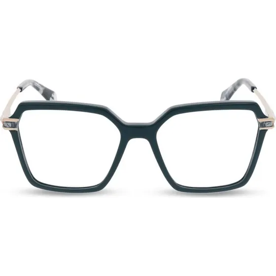 Police VPLR15 Zephyr Brille - Quadratisch, Grün, Unisex