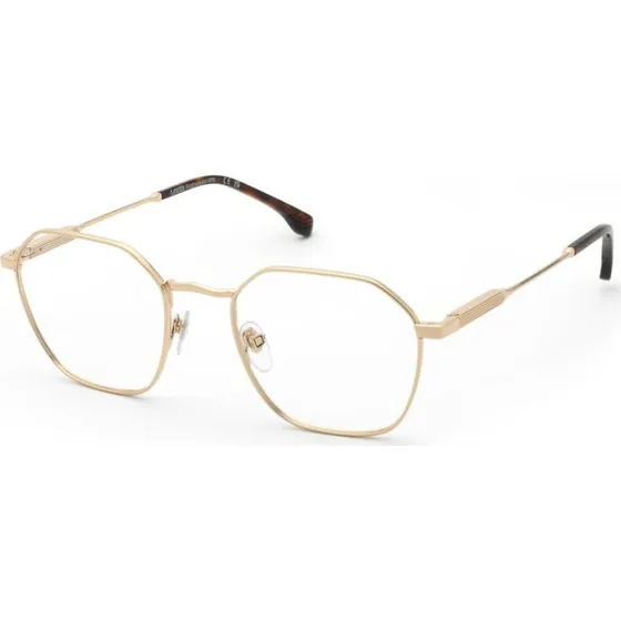 Lozza VL2431 Brille Unisex - Geometrisches Metallgestell Gold/Roségold