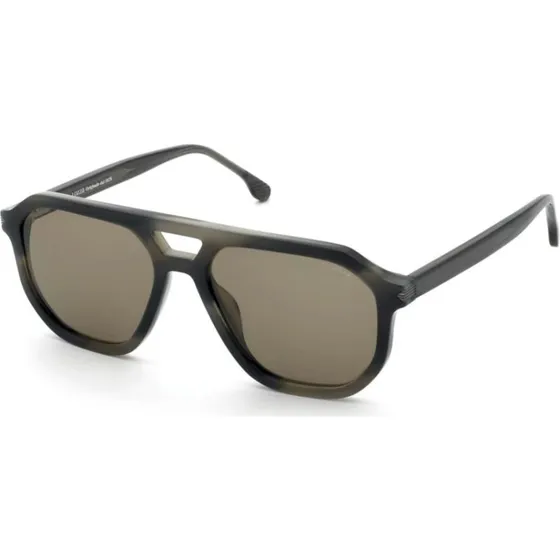 Lozza SL4397 Sonnenbrille Unisex - Grau/Braun Rechteckig