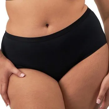 Elomi Downtime Short Schwarz Viskose 4XL