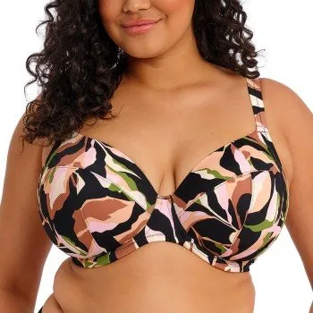 Elomi Ocean Avenue Bikini Top mit Bügel und Plunge-Ausschnitt