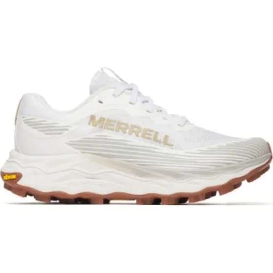 Merrell Agility Peak 6 Damen Trailrunning-Schuhe weiß/gold