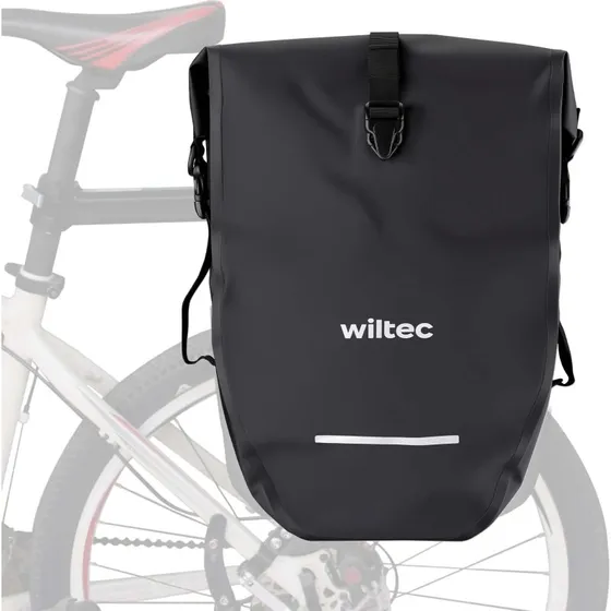 Wiltec Gepäckträgertasche 25 l wasserresistent