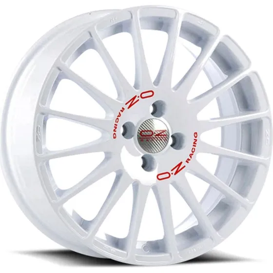 OZ Racing Superturismo WRC Felge 6.0Jx14 4x100 ET36 Weiß/Rot